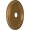 Ekena Millwork Traditional PVC Medallion (Canopies up to 13 1/2"), 22"OD x 3 1/2"ID x 1 1/2"P, Metallic Gold Rush CMP22TRCGH - alternate 3